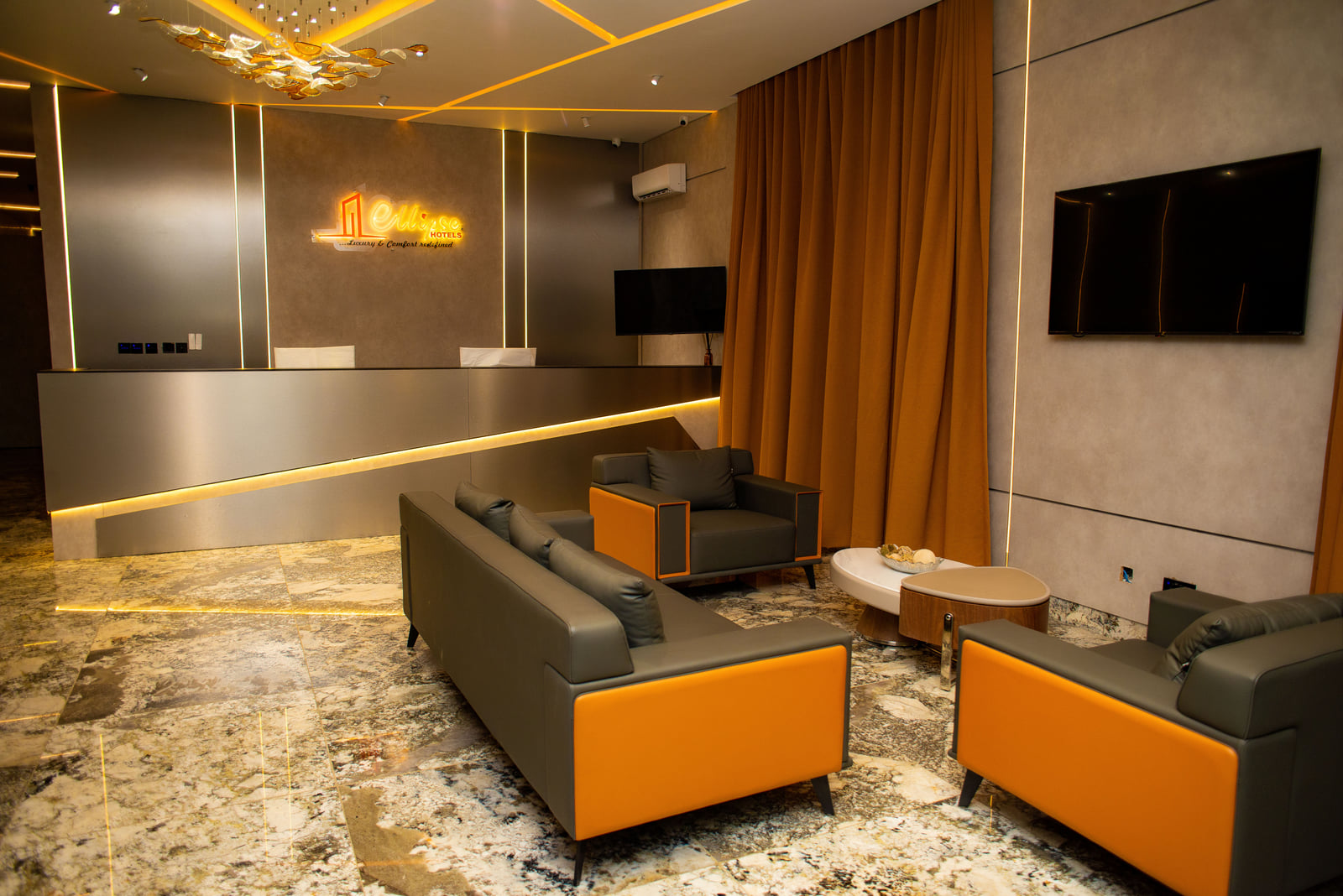 Hotel interior detail
